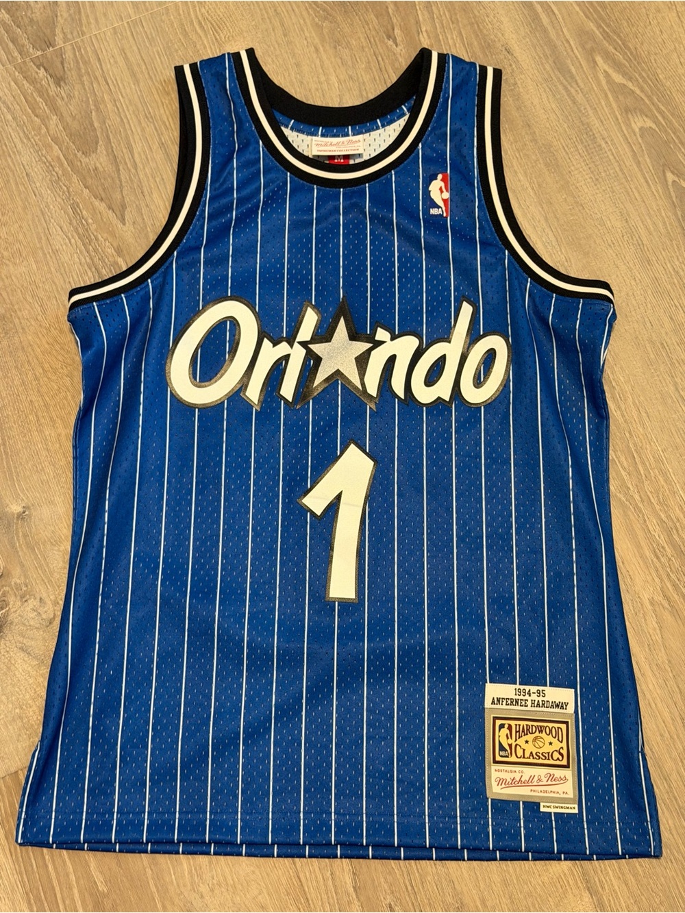 Men's Mitchell & Ness Orlando Magic Penny Hardaway 1994–95 Swingman Jersey